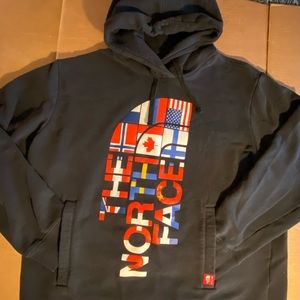 North Face Hooded Sweatshirt